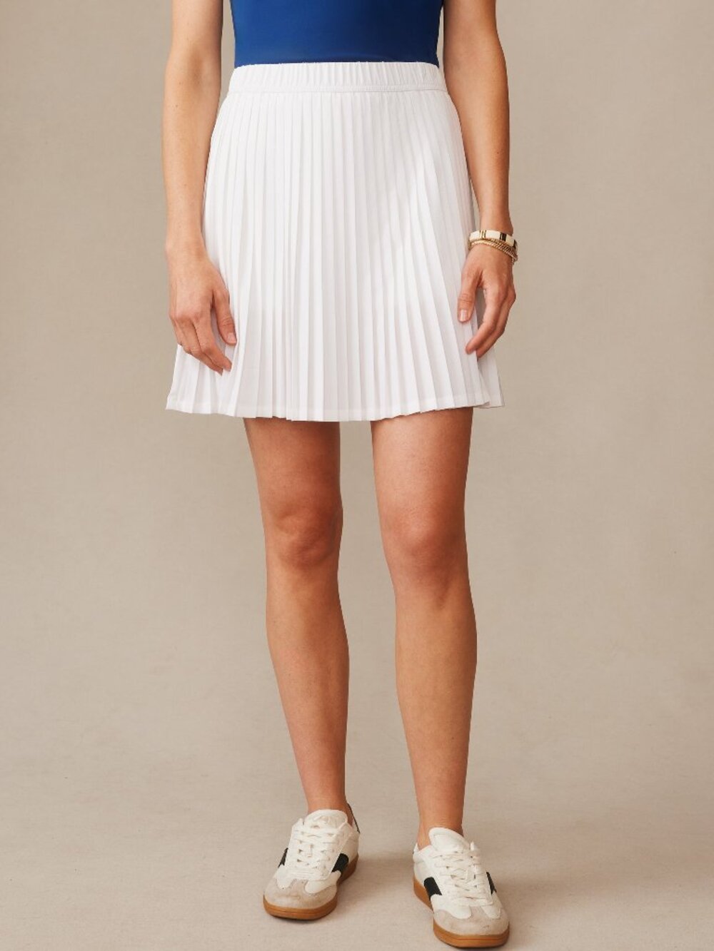 J McLaughlin Noa Pleated Skort - White NEW